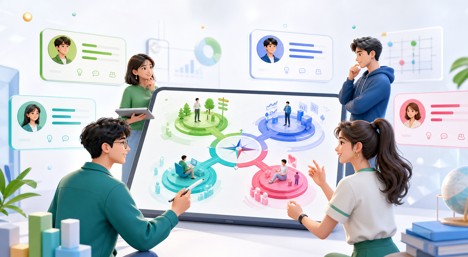 Trắc Nghiệm Bách Khoa - bản đồ MBTI